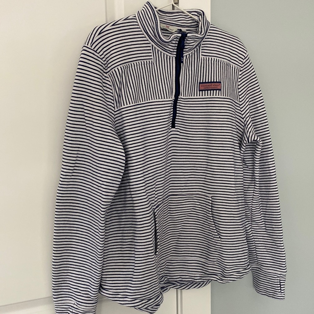 Vineyard Vines Mixed Stripe Relaxed Shep Shirt Size XL